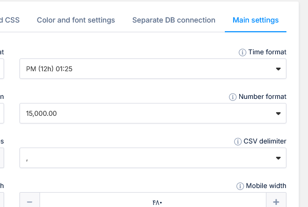 مشکلات wpDataTables